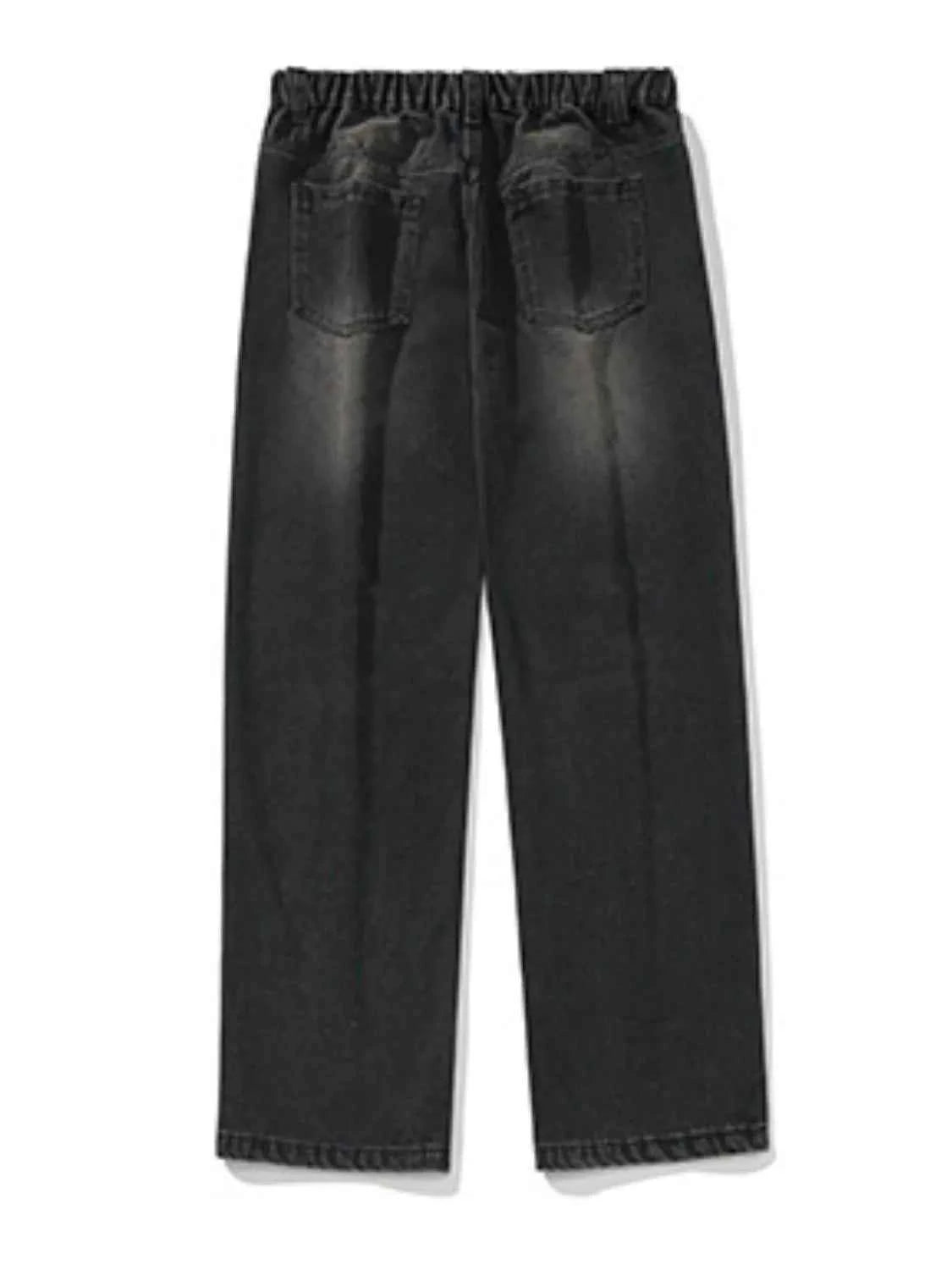 Men's Plus Size Wide Leg Jeans